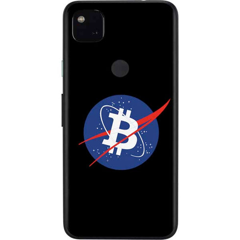 Bitcoin Logo Google Pixel 4a Skin